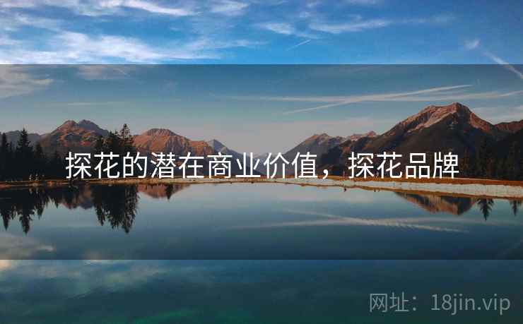 探花的潜在商业价值，探花品牌