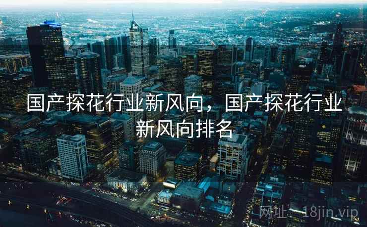 国产探花行业新风向，国产探花行业新风向排名